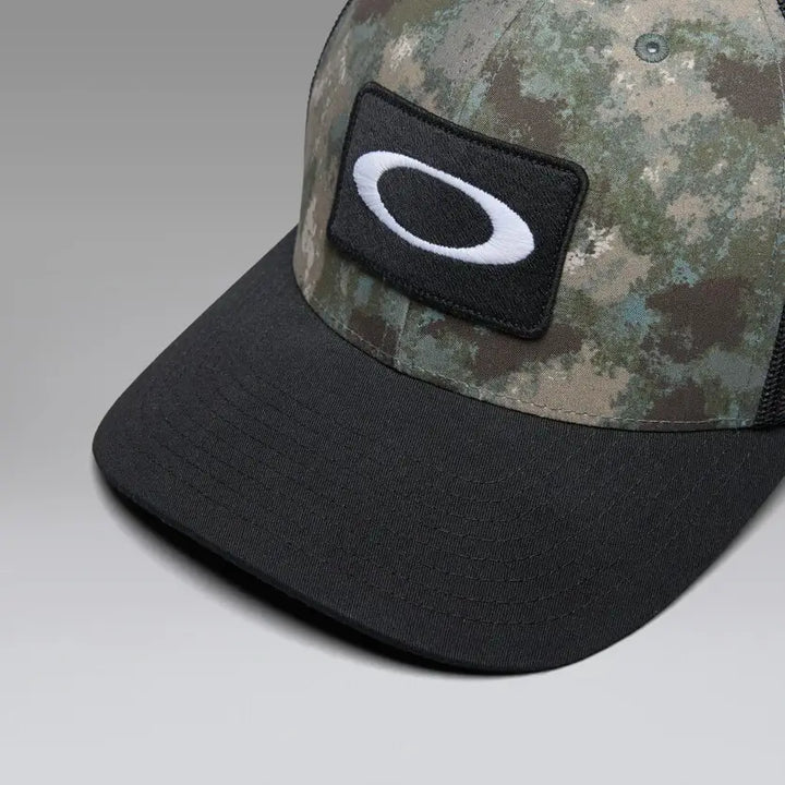 Oakley O Original Patch Trucker Cap - Off Slope Camo Green