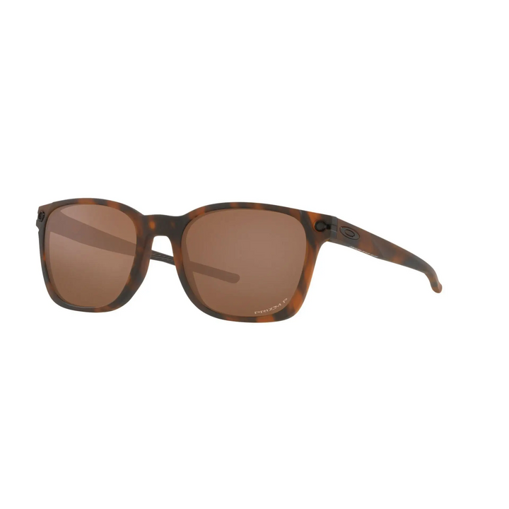 Oakley Ojector Polarised Sunglasses Matte Brown Tortoise / Prizm Tungsten Polarised 