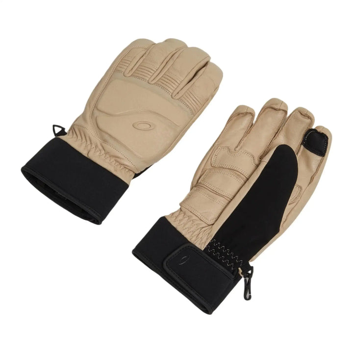 Oakley Peak Leather Gloves Humus S 
