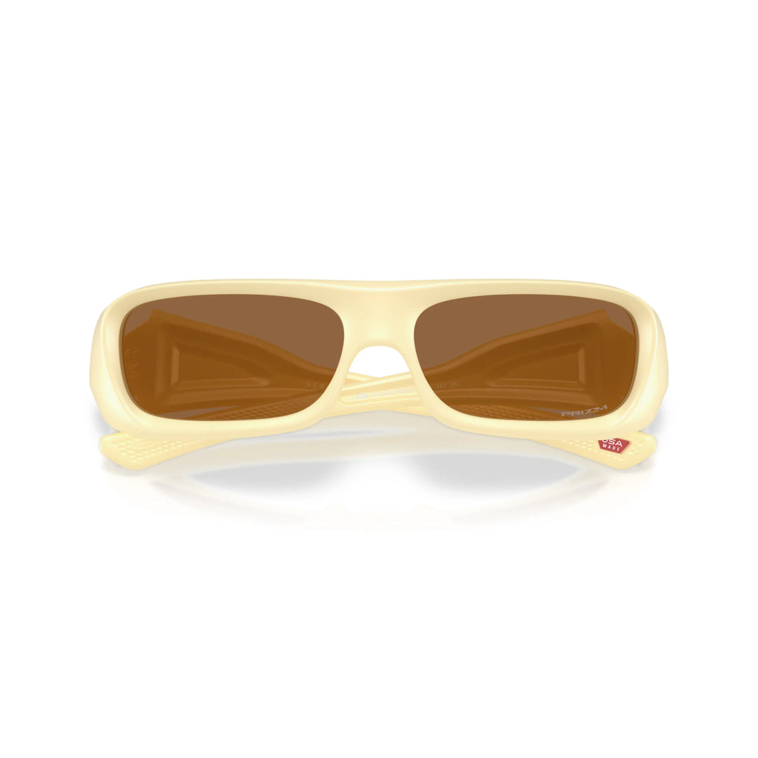 Oakley Permian Sunglasses - Matte Yellow Milkshake / Prizm Bronze