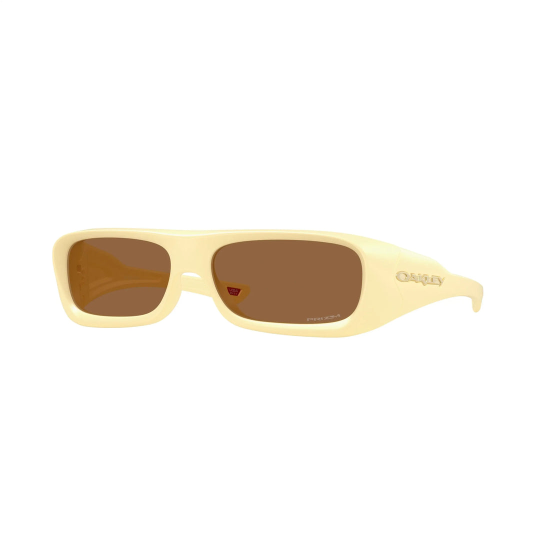 Oakley Permian Sunglasses - Matte Yellow Milkshake / Prizm Bronze