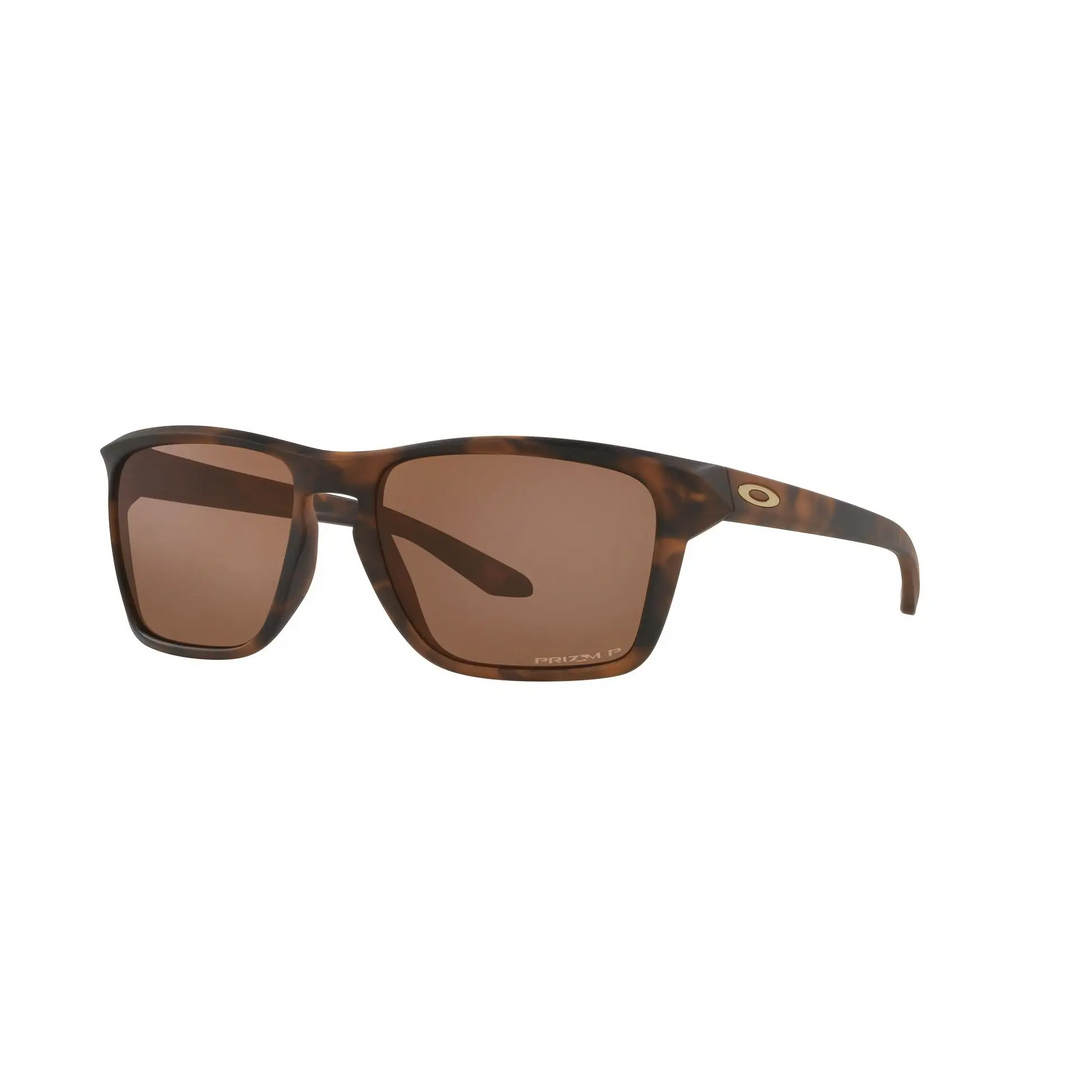 Oakley Sylas Polarized Sunglasses Matte Brown Tort / Prizm Tungsten Polar 