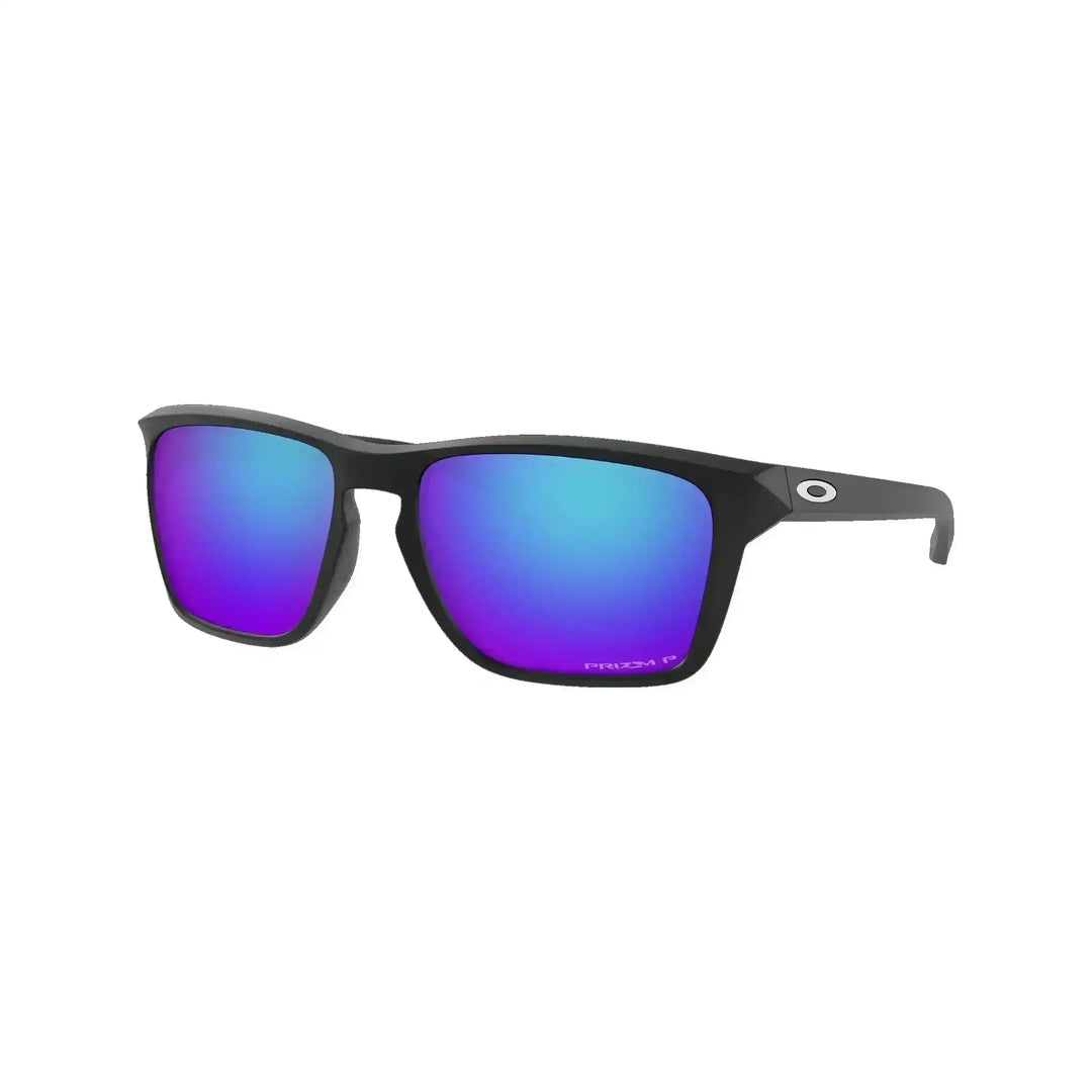 OAKLEY SYLAS SUNGLASSES Matte Black / Prizm Sapphirer Iridium Polarized 