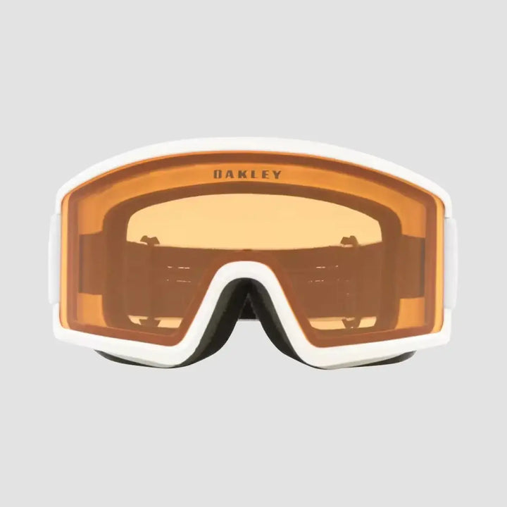Oakley Target Line S Snow Goggles - Matte White / Prizm Persimmon
