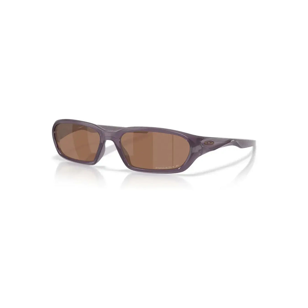 Oakley Terraforma Polarised Sunglasses - Transparent Aubergine / Prizm Tungsten Polar