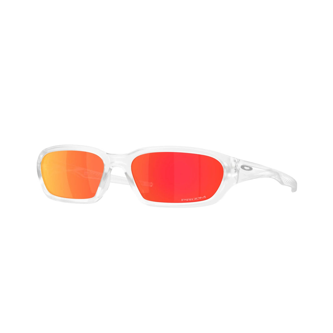 Oakley Terraforma Sunglasses - Matte Clear / Prizm Ruby