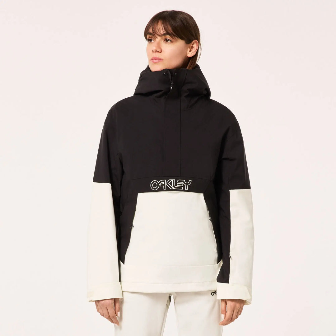 Oakley Womens TNP TBT Insulated Anorak 2025 Arctic White / Blackout M 