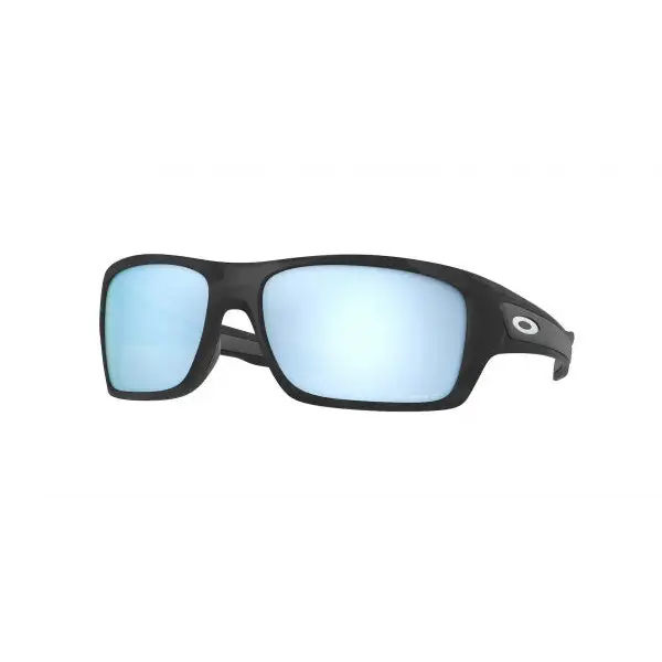 Oakley Turbine Polarised Sunglasses Matte Black Camo / Prizm Deep Water Polar 