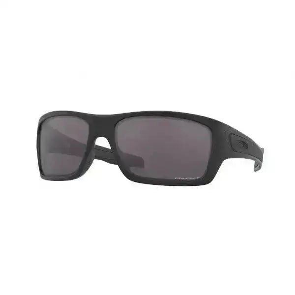Oakley Turbine Polarised Sunglasses Matte Black / Prizm Grey Polar 