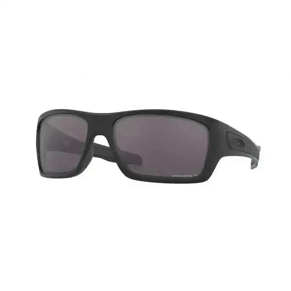 Oakley Turbine Polarised Sunglasses Matte Black / Prizm Grey Polar 