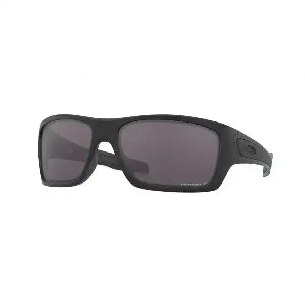 Oakley Turbine Polarised Sunglasses Matte Black / Prizm Grey Polar 