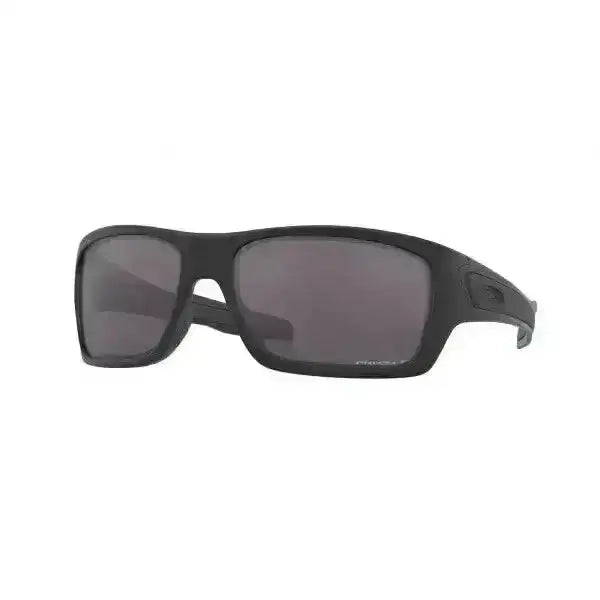 Oakley Turbine Polarised Sunglasses Matte Black / Prizm Grey Polar 