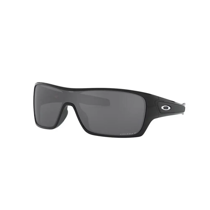 Oakley Turbine Rotor Polarised Sunglasses Polished Black / Prizm Black Polarised 
