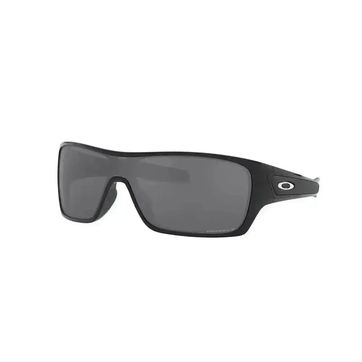 Oakley Turbine Rotor Polarised Sunglasses Polished Black / Prizm Black Polarised 