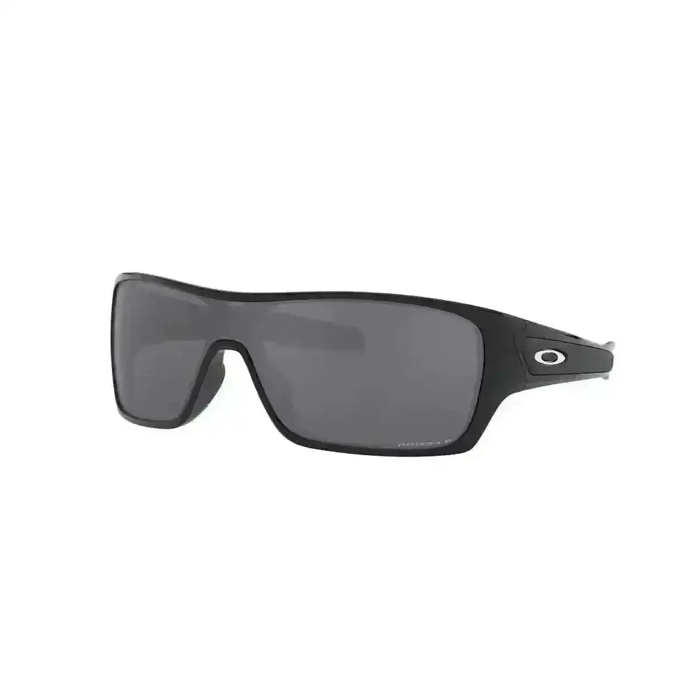 Oakley Turbine Rotor Polarised Sunglasses Polished Black / Prizm Black Polarised 
