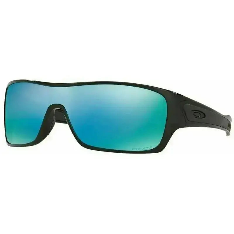 Oakley Turbine Rotor Polarised Sunglasses Polished Black / Prizm Deep Water 