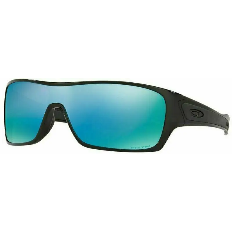 Oakley Turbine Rotor Polarised Sunglasses Polished Black / Prizm Deep Water 