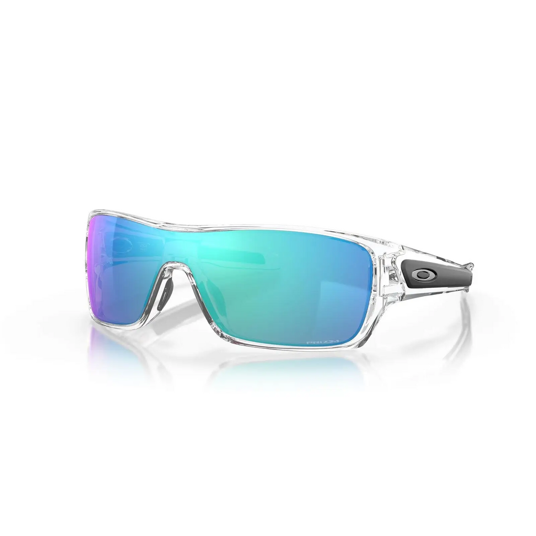 Oakley Turbine Rotor Sunglasses Polished Clear / Prizm Sapphire 