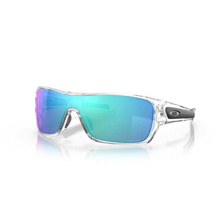 Oakley Turbine Rotor Sunglasses Polished Clear / Prizm Sapphire 