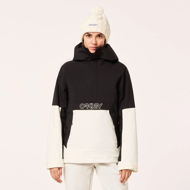 Oakley Womens TNP TBT Insulated Anorak Arctic White / Blackout XS 