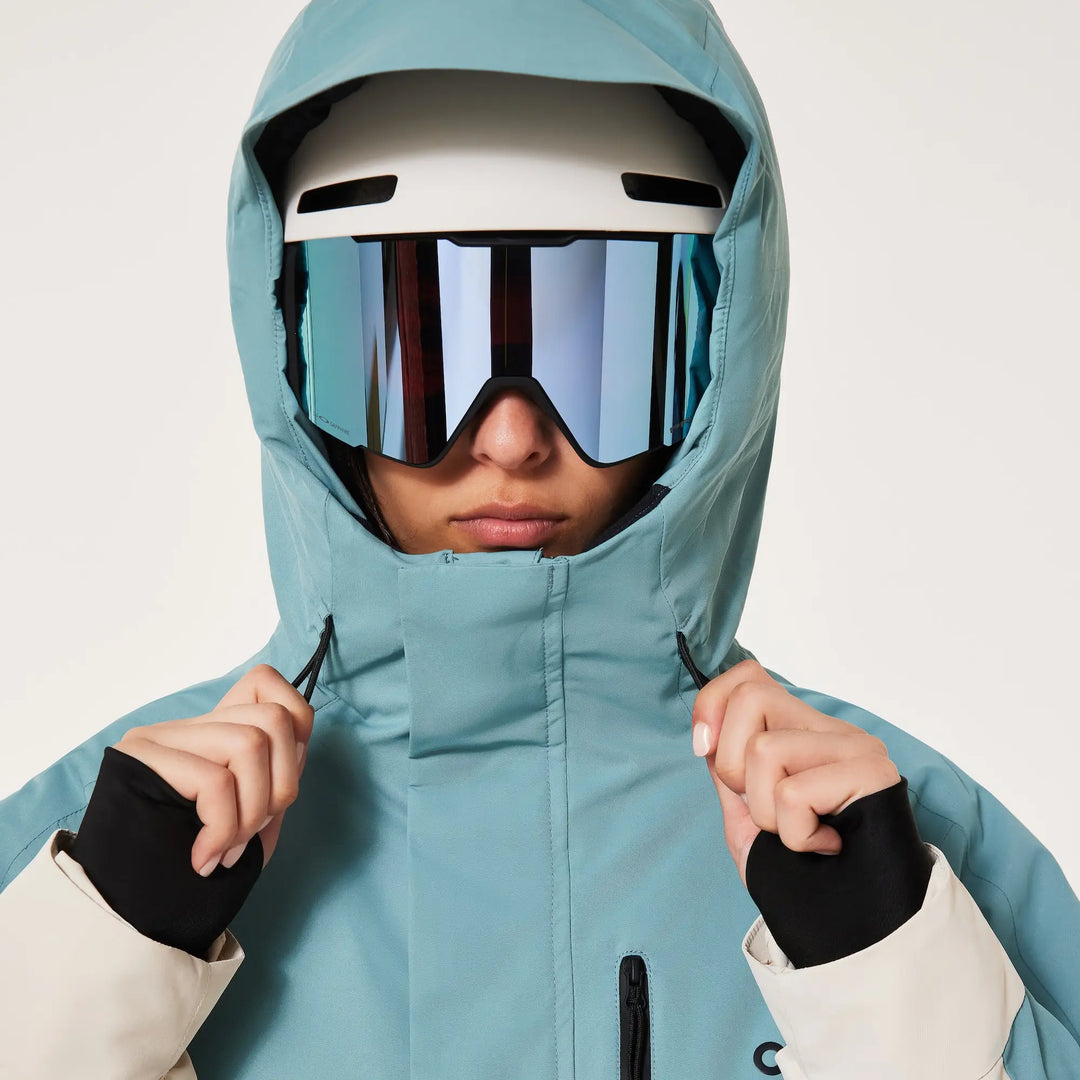 Oakley Womens TNP TBT Insulated Jacket - Mist Pacific / S