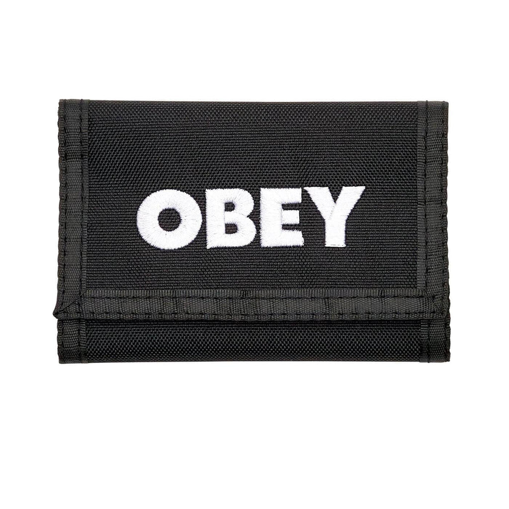 Obey Wallet Black 