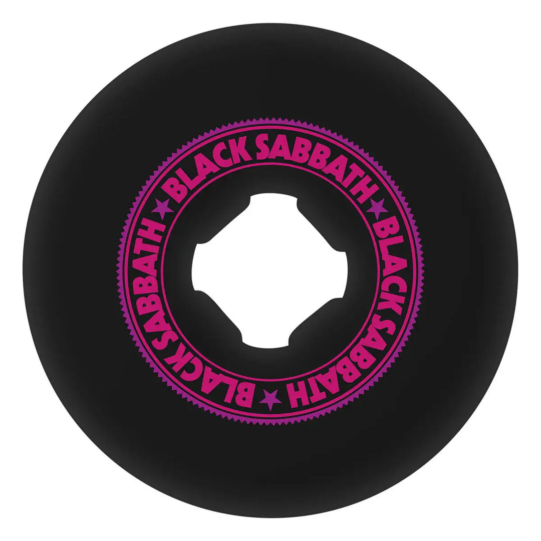 OJ Black Sabbath Paranoid Chubbies Black 99A Skate Wheels - 56mm