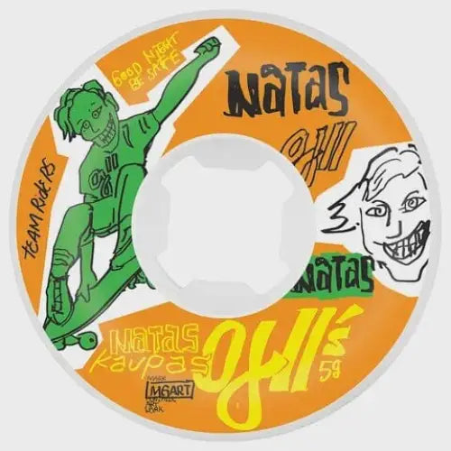 OJ Natas Kaupas 2 Original Hardline 92A Skate Wheels 