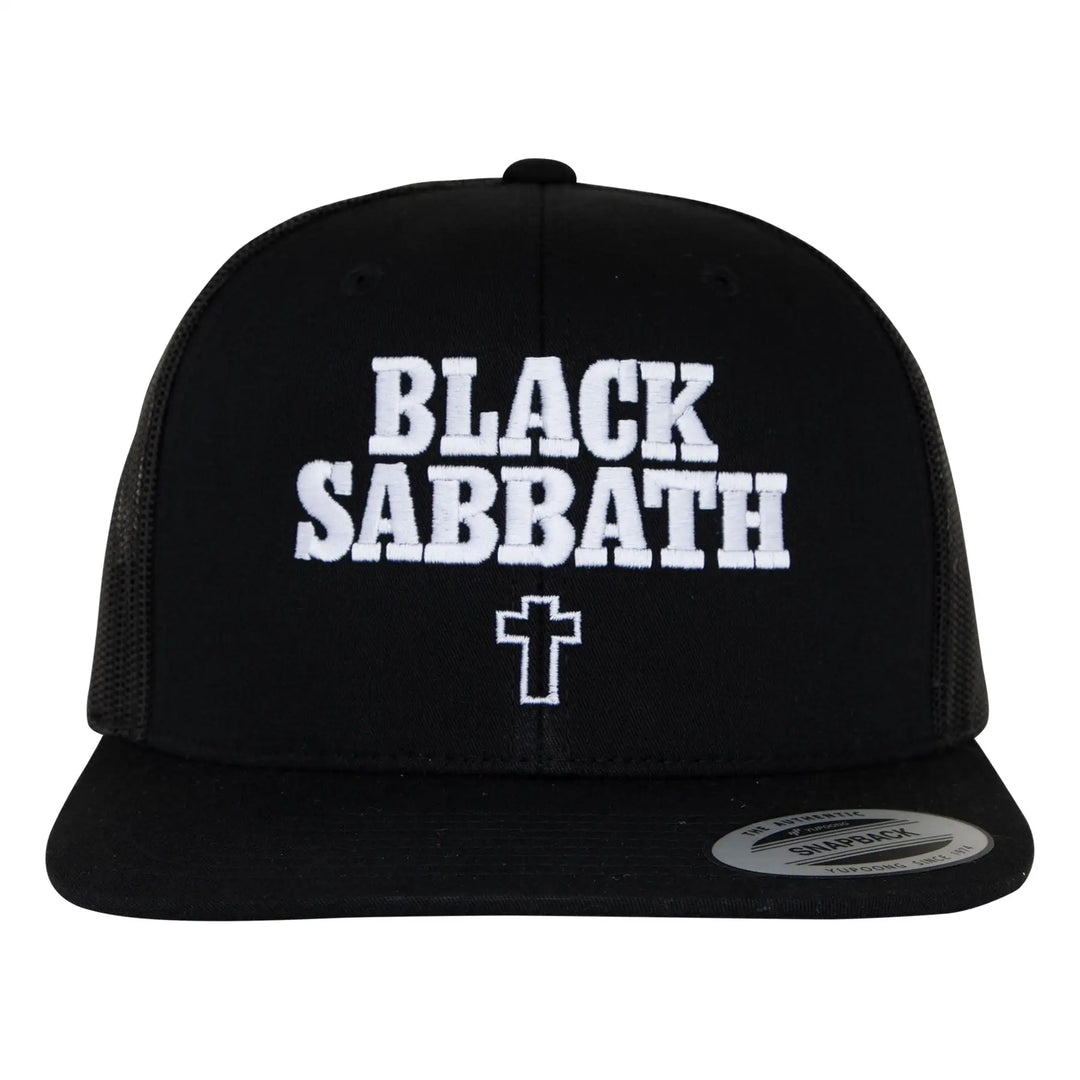 OJ x Black Sabbath Snapback Structured Hat - Black