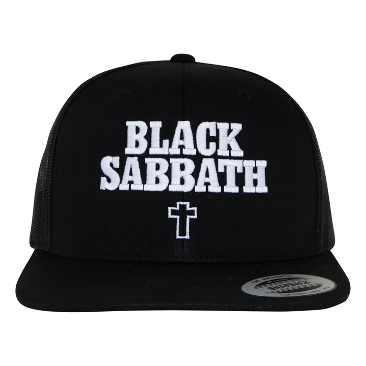 OJ x Black Sabbath Snapback Structured Hat - Black