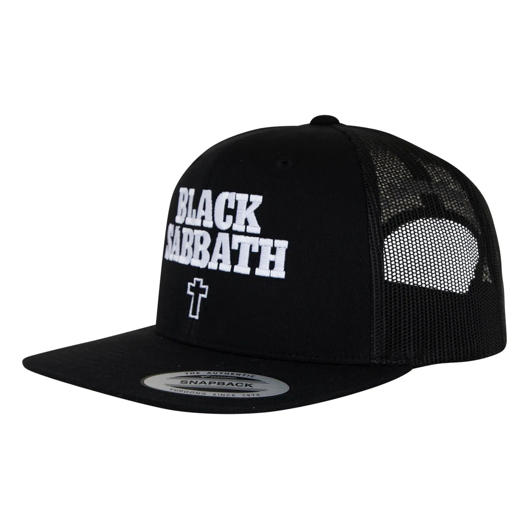 OJ x Black Sabbath Snapback Structured Hat - Black