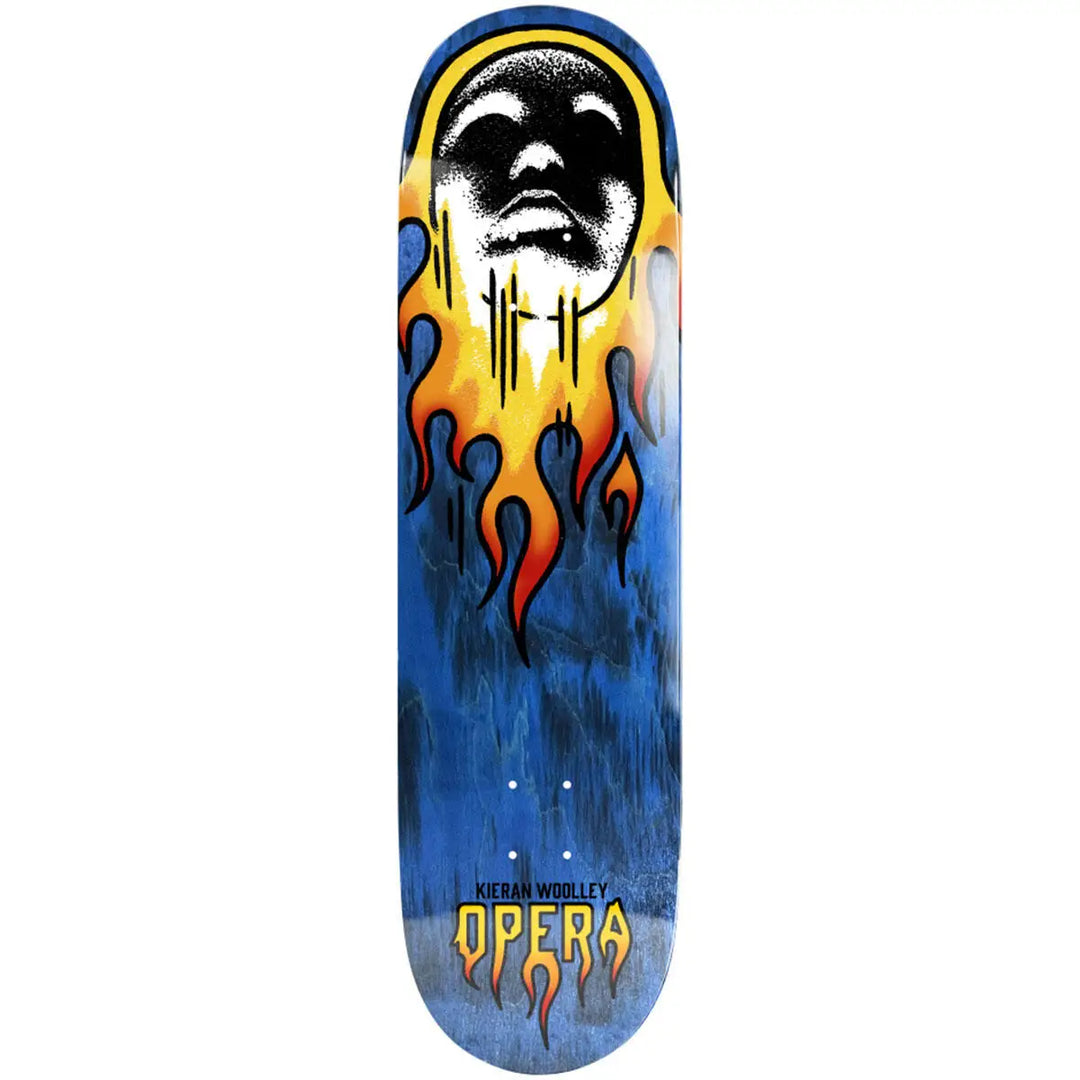 Opera Kieran Woolley Flame Skateboard Deck - 8.5’’