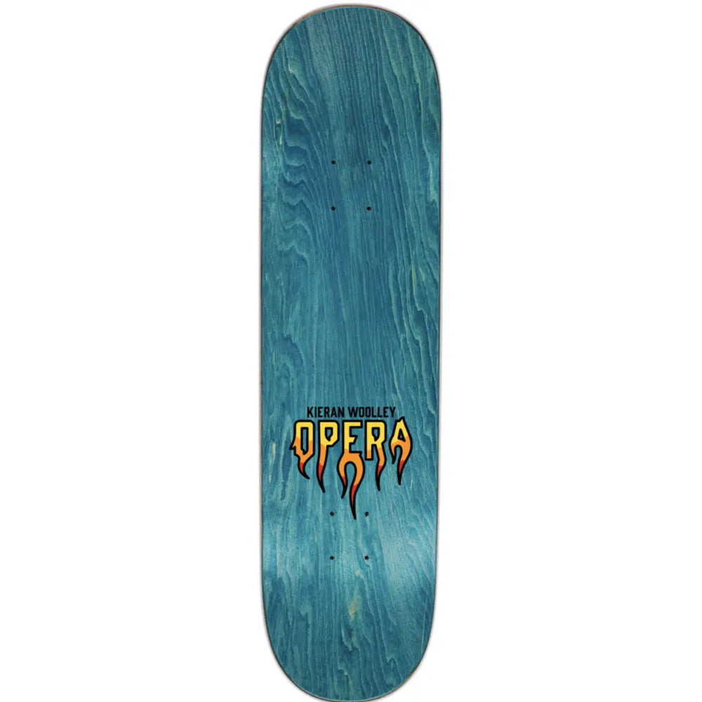 Opera Kieran Woolley Flame Skateboard Deck - 8.5’’