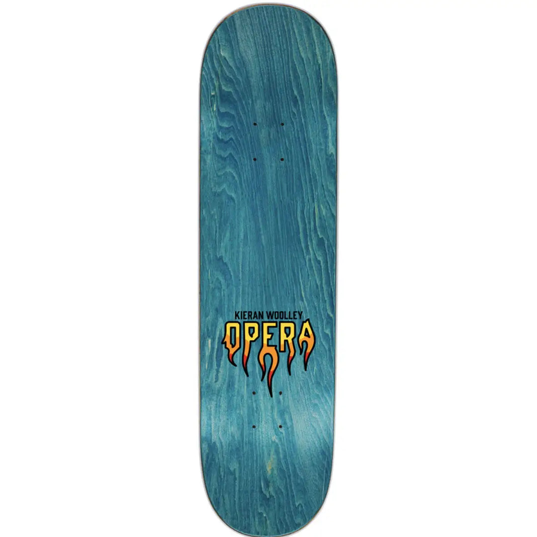 Opera Kieran Woolley Flame Skateboard Deck - 8.5’’