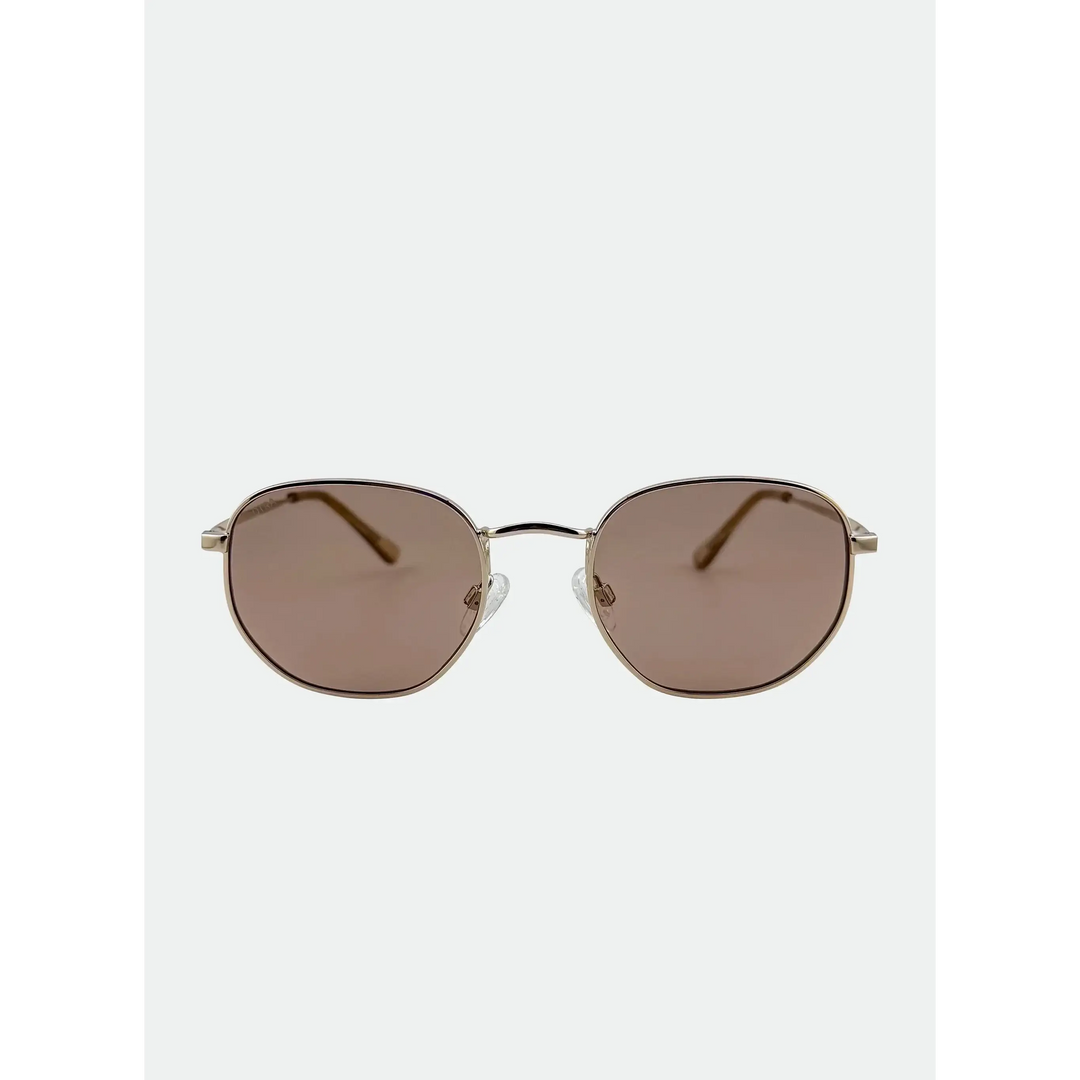 Otra Bowie Sunglasses Gold / Brown 