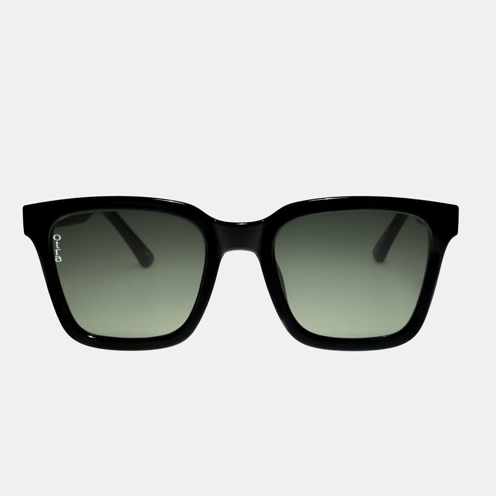 Otra Fyn Sunglasses Black / Green 