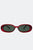 Otra Gina Sunglasses Trans Cherry / Green 