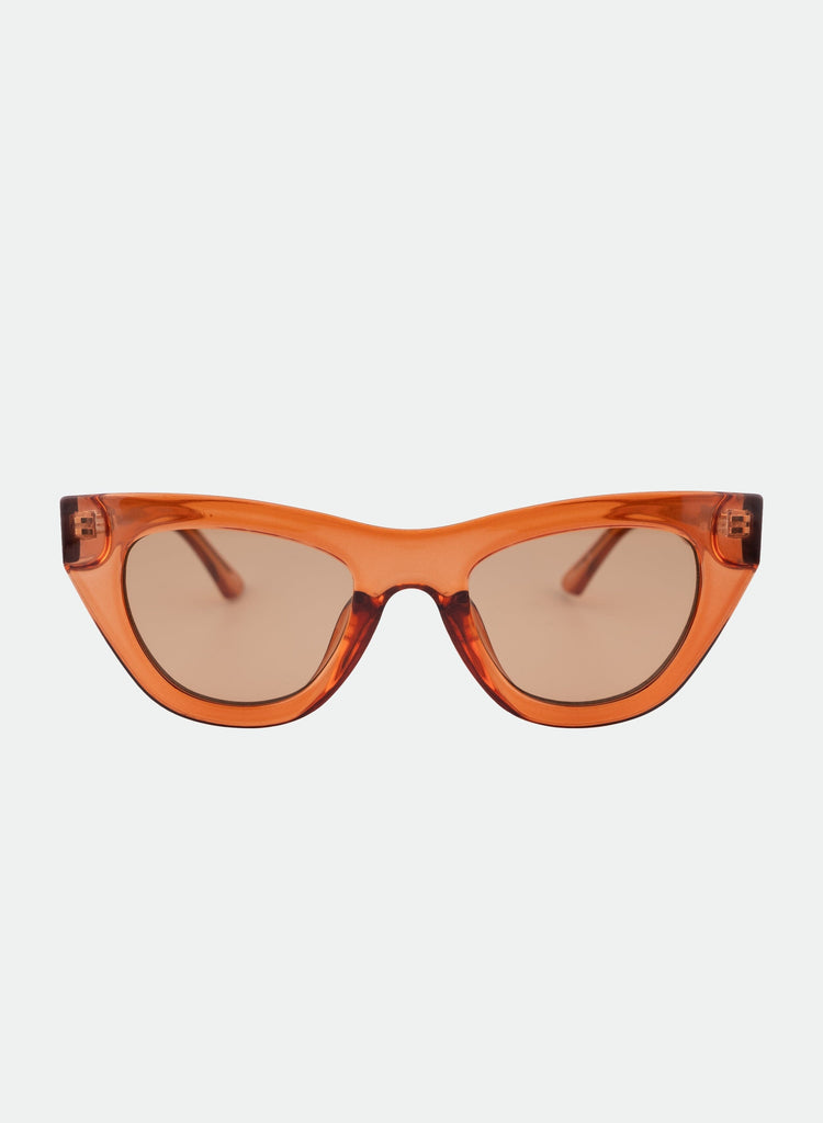 Otra Kinni Sunglasses Trans Salmon / Brown 