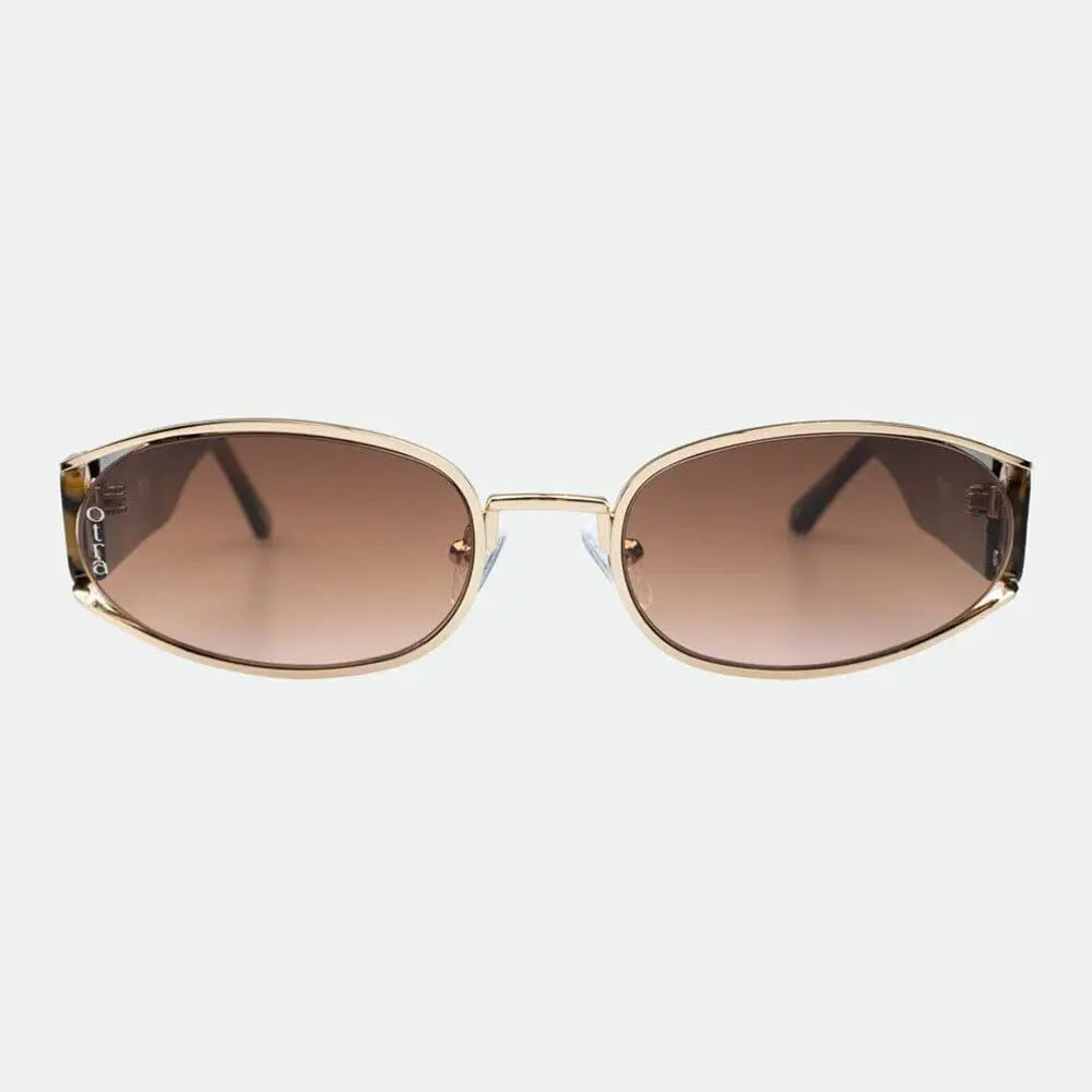 Otra Polly Sunglasses Gold Tort / Brown to Pink Fade 