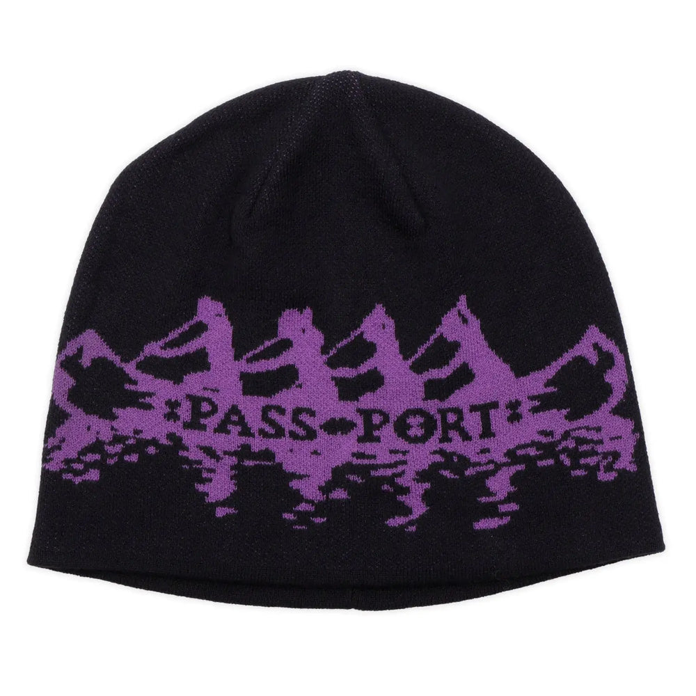 Passport Canoe Beanie - Black
