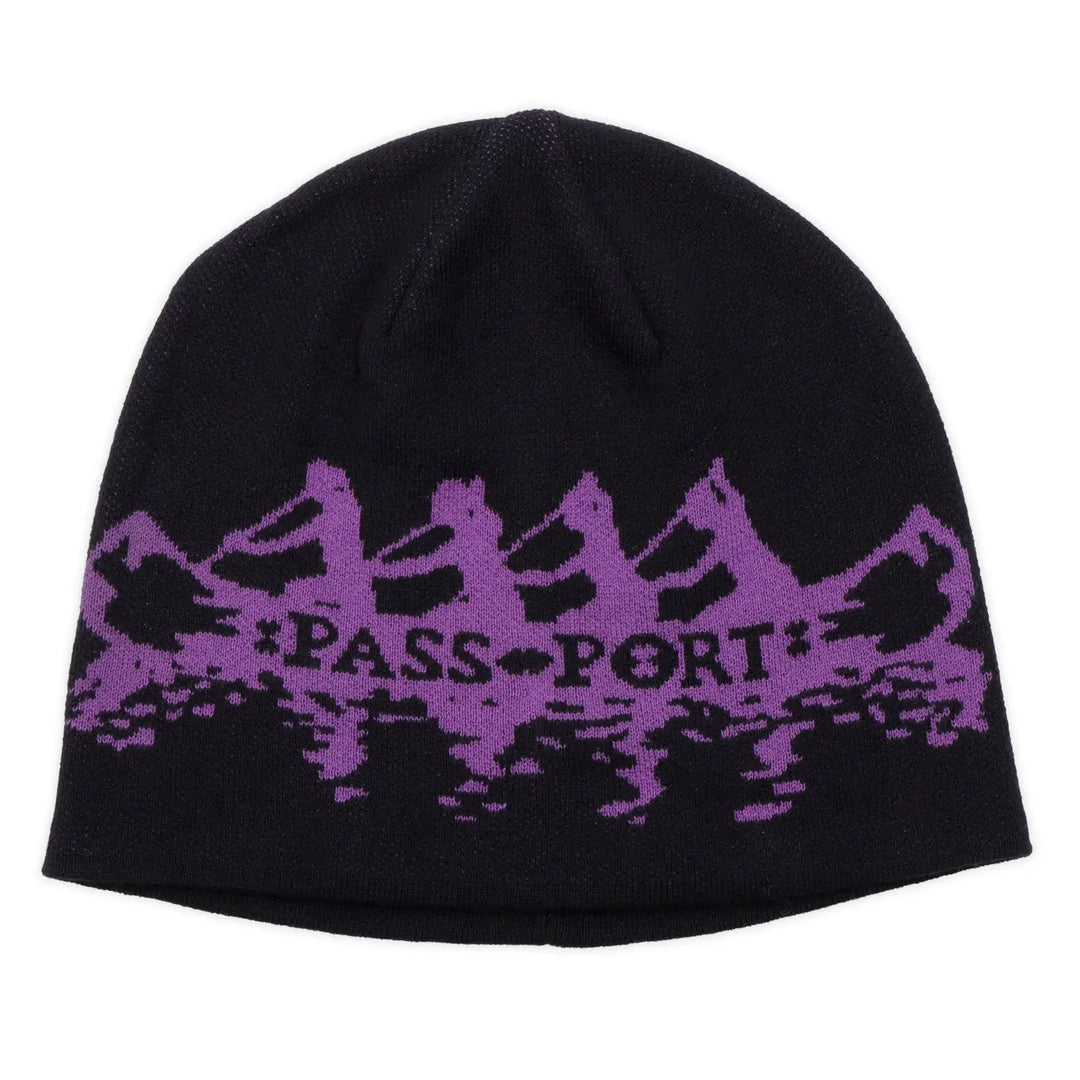 Passport Canoe Beanie - Black