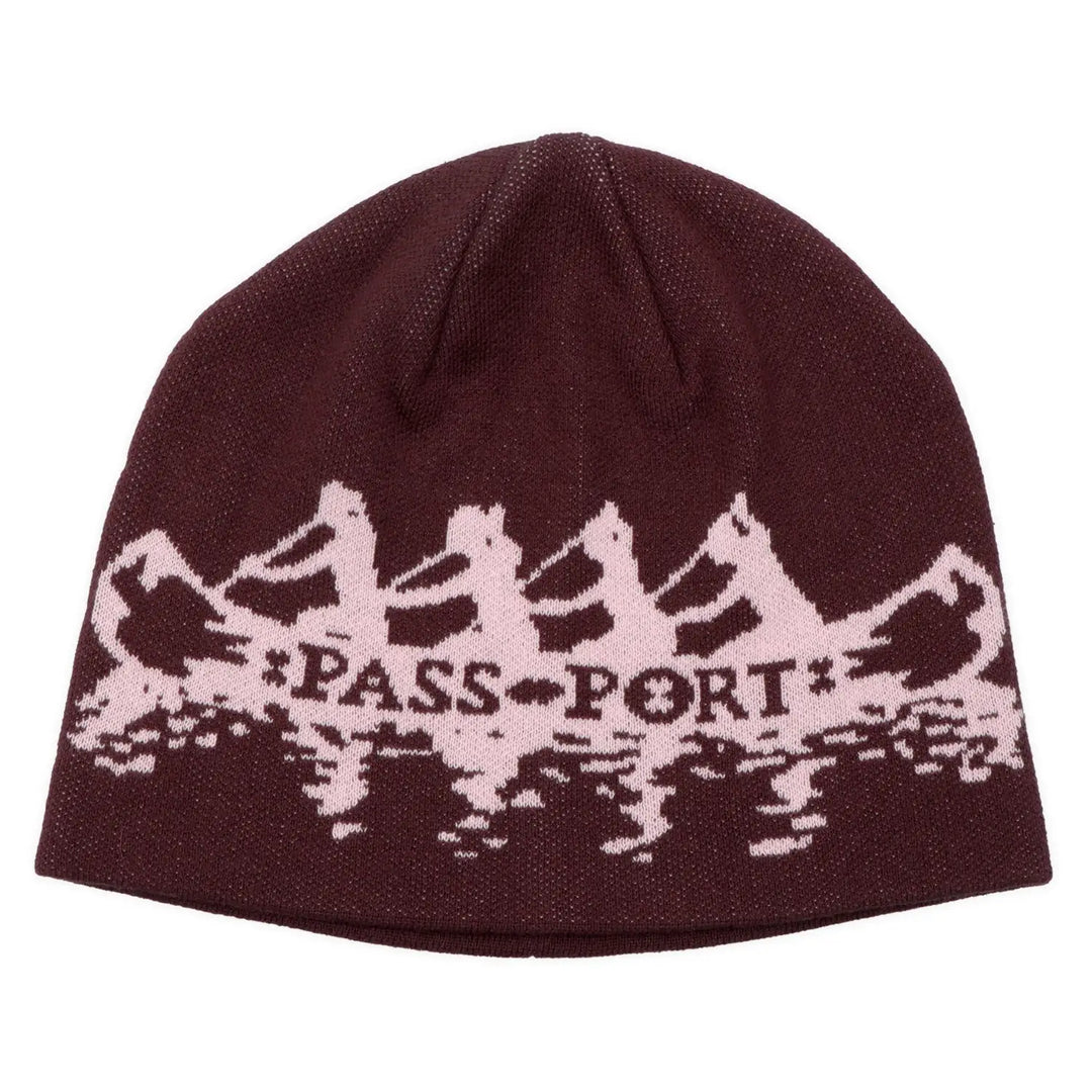 Passport Canoe Beanie - Brown