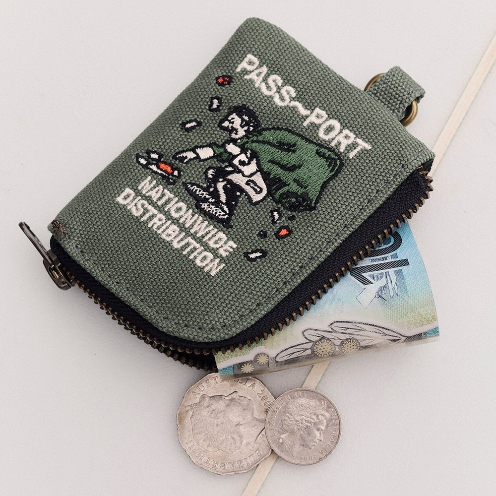 Passport Distribution Coin Pouch 
