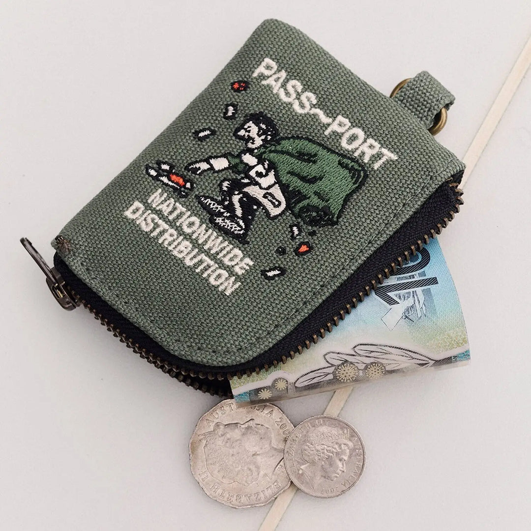 Passport Distribution Coin Pouch 