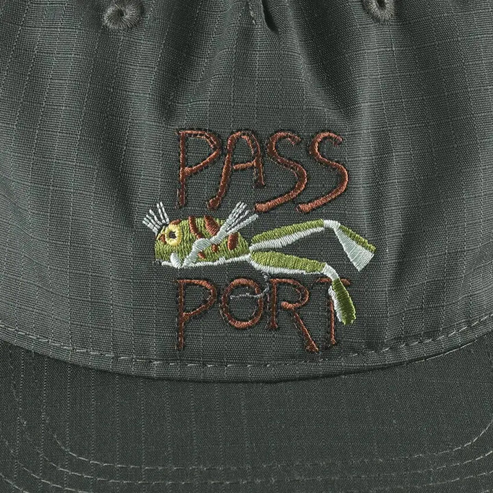 Passport Frog Lure Ripstop Workers Cap 
