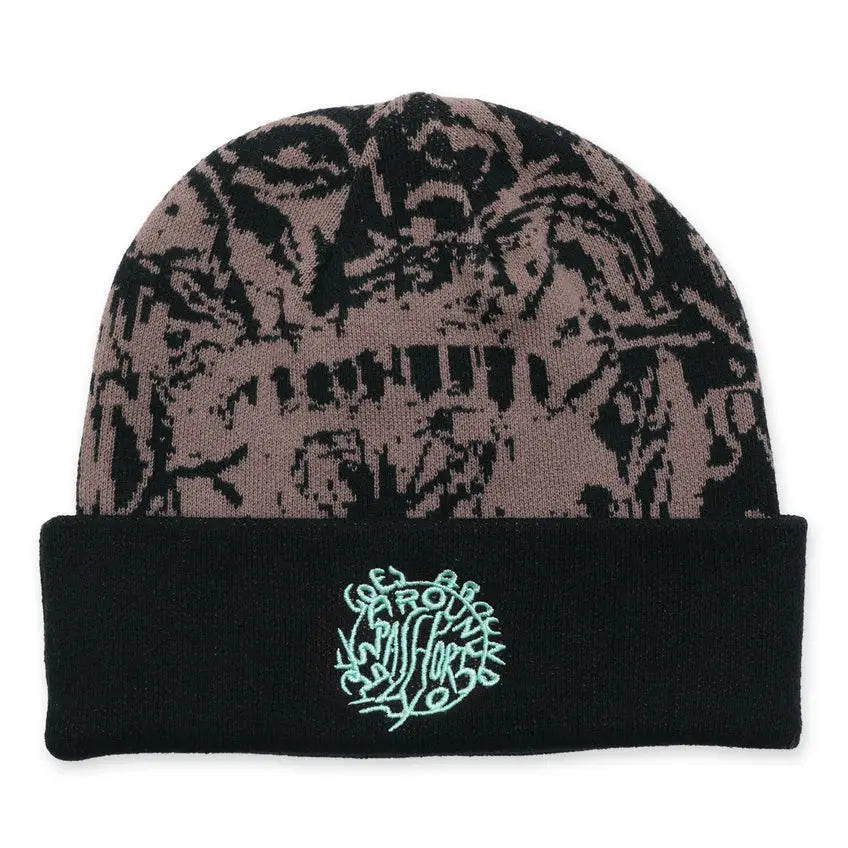 Passport Goes Around Beanie - Black