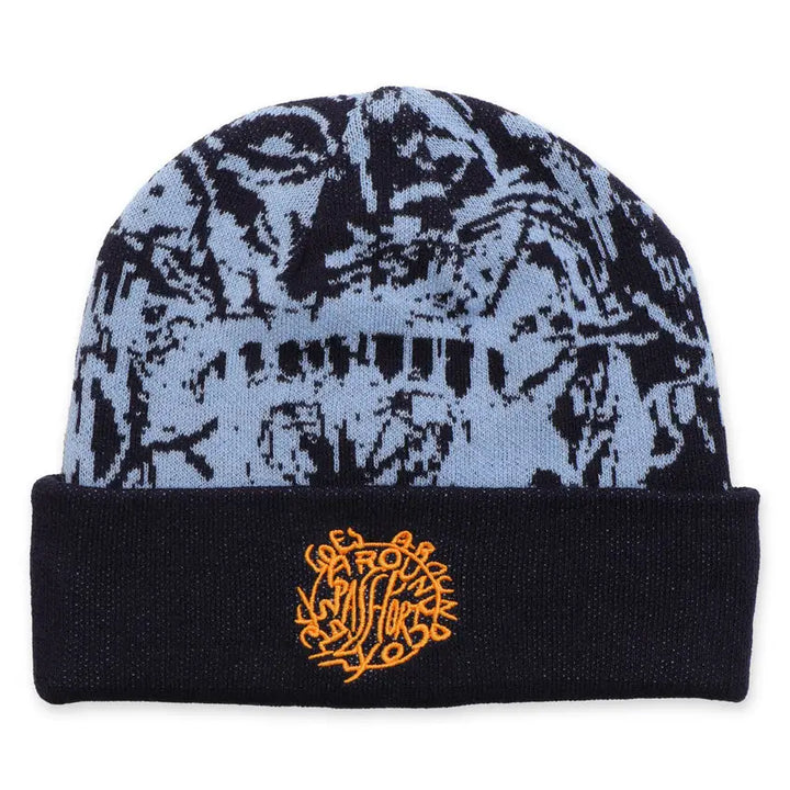 Passport Goes Around Beanie - Navy