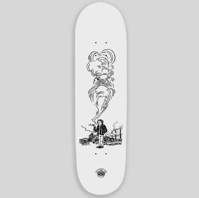 Passport Matlok Bennet Jones Smoke Skate Deck 