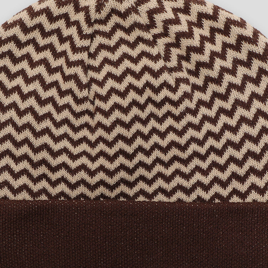 Passport Organic Cotton Zig Zag Beanie 