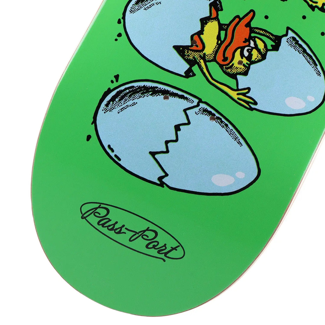 Passport Over It Series Born Tired Skateboard Deck - 8.5’’